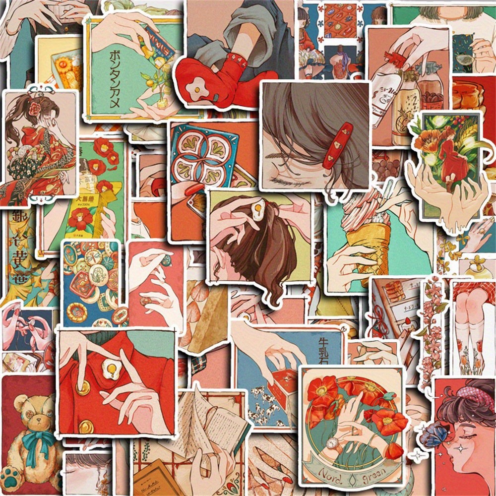 Lifestyle Of Japanese - 50 Adet Japon Geleneksel Vintage Tarzı