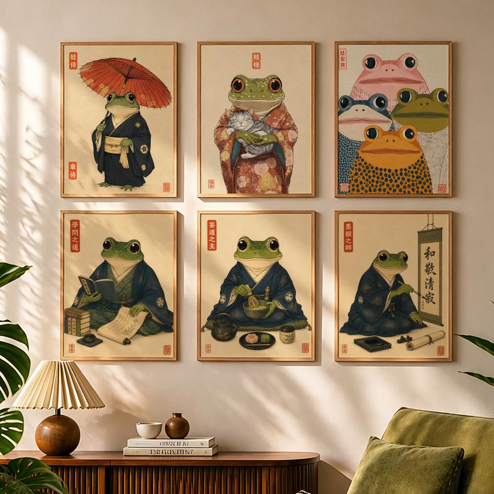 Lifestyle Of Japanese - Kültürel Japon Kurbağa Yaşam Tarzı Resim