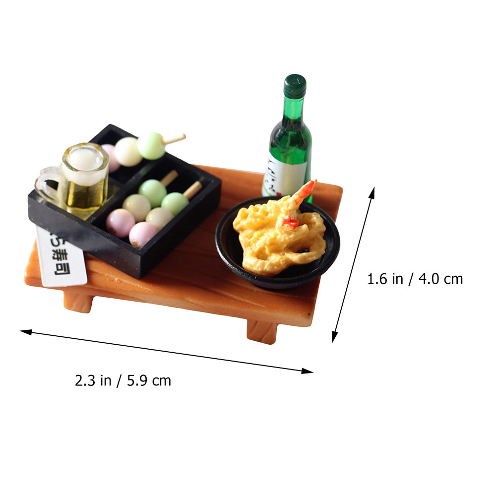 3 adet Mini Suşi Gerçekçi Deko - Lifestyle Of Japanese incelemesi ve fiyatı